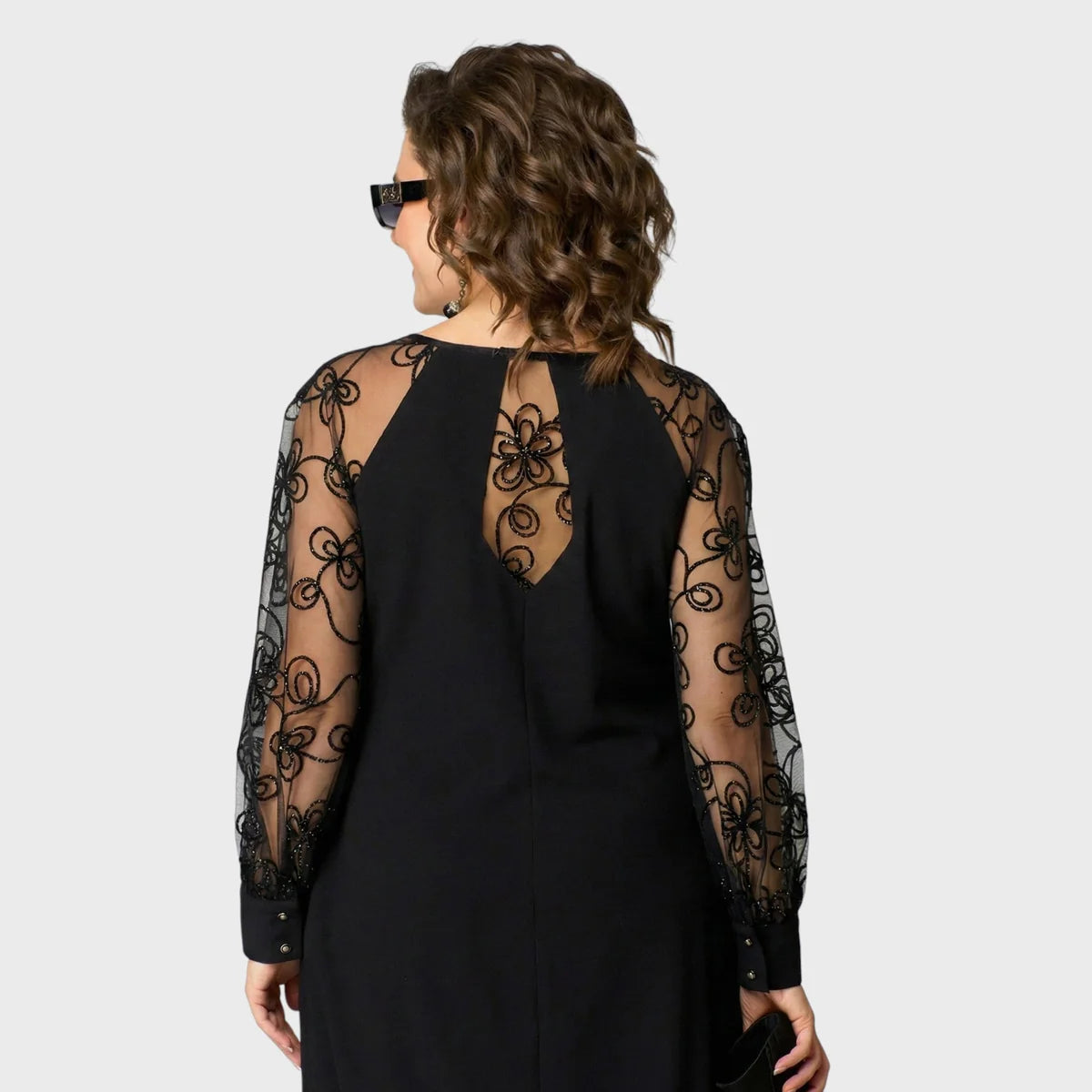 Barbara | Elegancka Sukienka z Tiulem